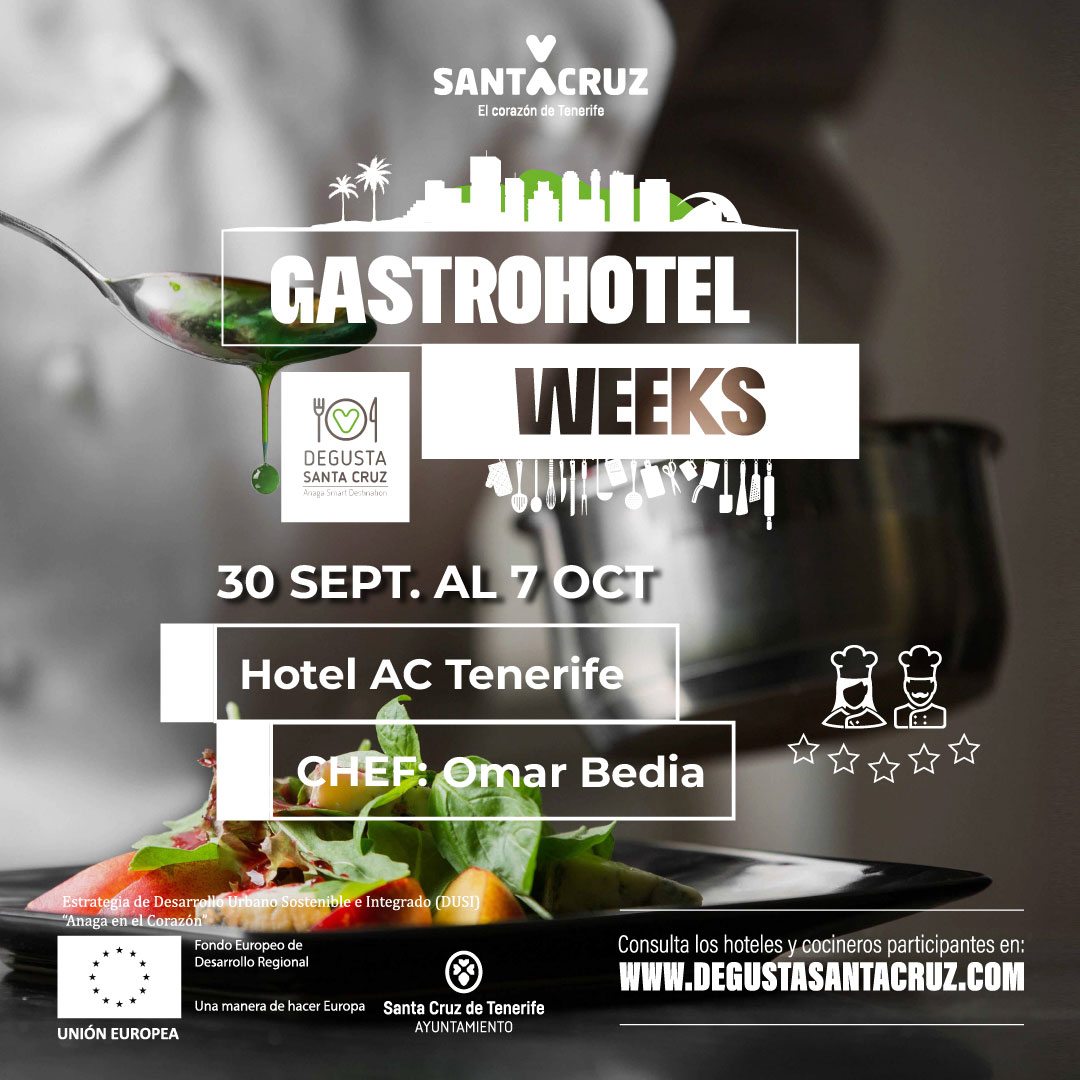El Hotel AC Tenerife acoge desde este sábado la tercera sesión de ‘GastroHotel Weeks’